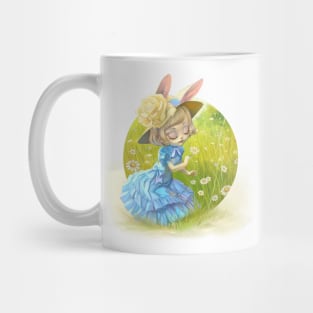 Susy in the Field of Daisies Mug